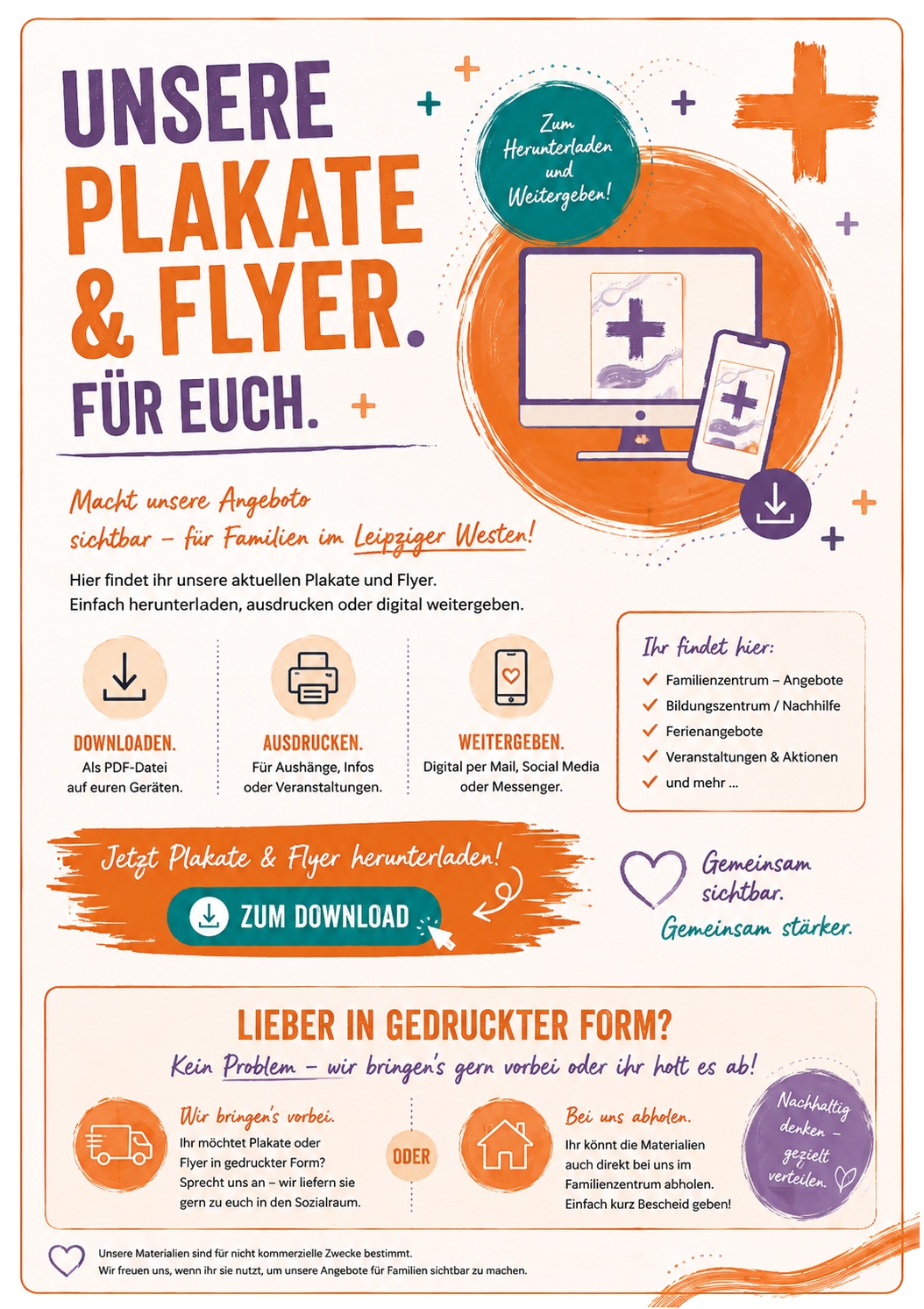 Plakat zum Schulanfang mit Schultüte und guten Wünschen für Schulanfänger.