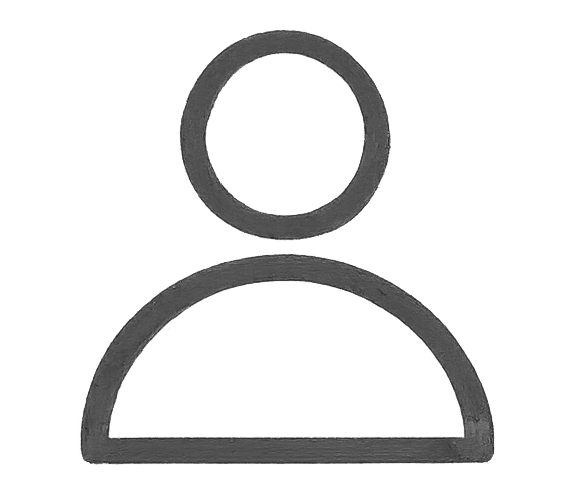 Symbol einer einzelnen Person für Einzelförderung